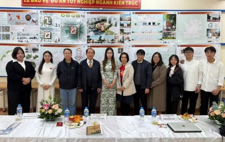 KHÉP LẠI GIẢNG ĐƯỜNG, MỞ RA THẾ GIỚI KIẾN TRÚC-BẢO VỆ ĐỒ ÁN TỐT NGHIỆP KHOA KIẾN TRÚC