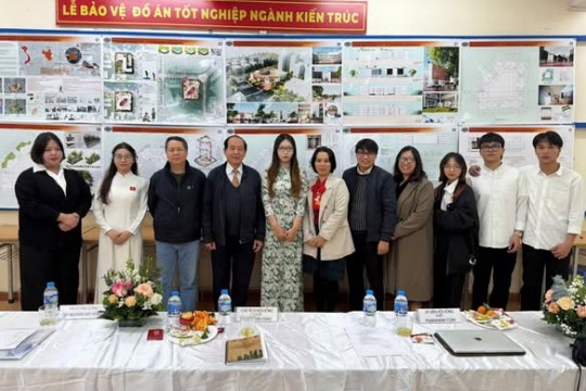 KHÉP LẠI GIẢNG ĐƯỜNG, MỞ RA THẾ GIỚI KIẾN TRÚC-BẢO VỆ ĐỒ ÁN TỐT NGHIỆP KHOA KIẾN TRÚC