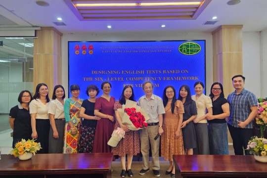 Toạ đàm khoa học: Thiết kế đề thi theo Khung năng lực Ngoại ngữ 6 bậc của Việt Nam